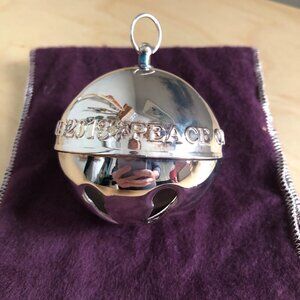 Wallace Silversmiths 2013 Silver Plated Sleigh Bell - 43rd Limited Edition